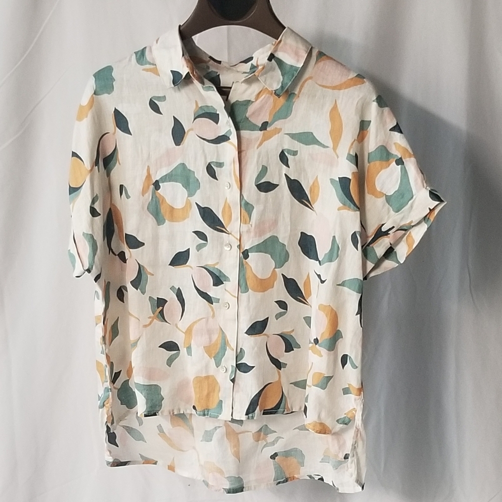 Button Up Linen Shirt